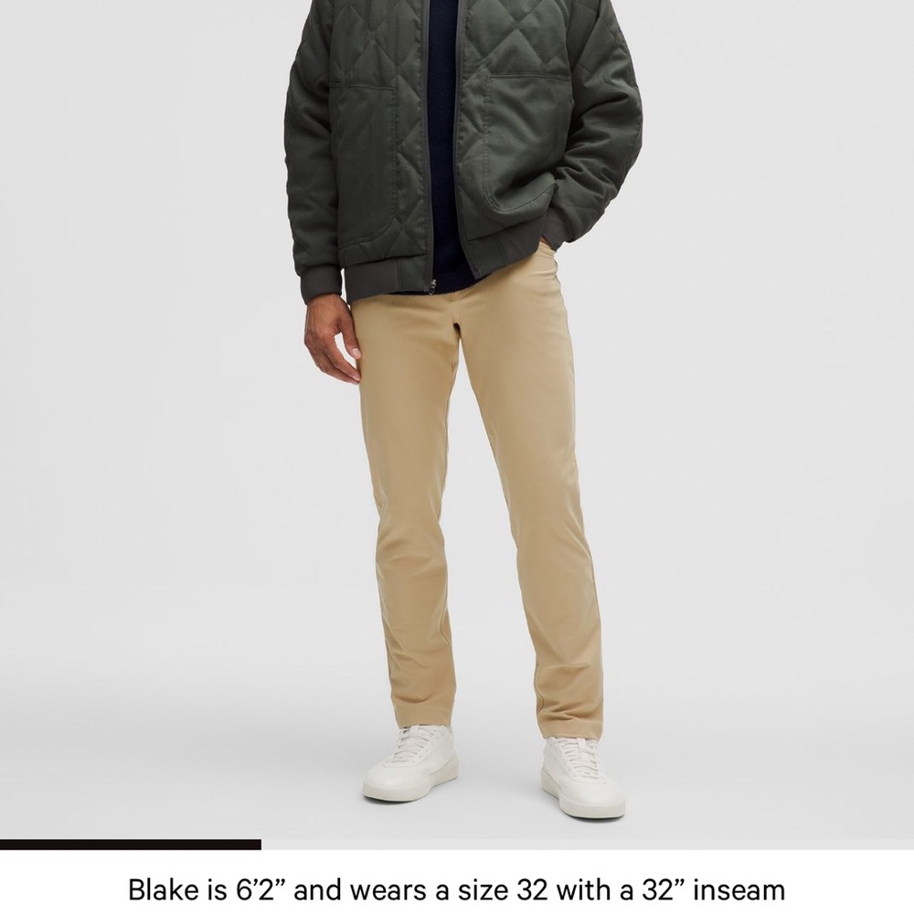 Lululemon Athletica Men's Khaki Chinos